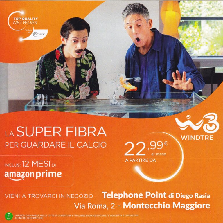 WindTre : 22,90€