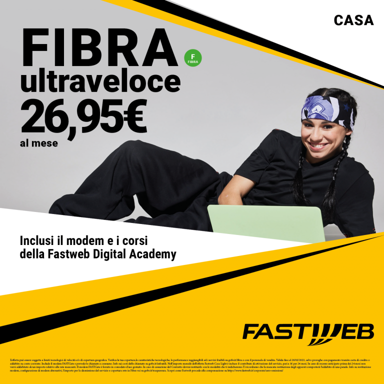 Fastweb: 26,95€